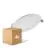 Mehrfachpackung 4x Ledvance LED Downlight Comfort DN105 6W 420lm 120D - 830 Warmweiß | 118mm 